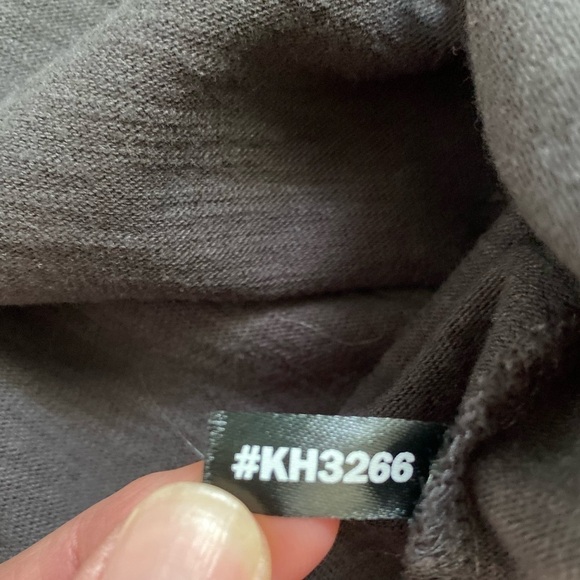 Kith Distressed Heavy Weight Black Cotton Short Sleeve T-Shirt Small Unisex - Picture 4 of 10